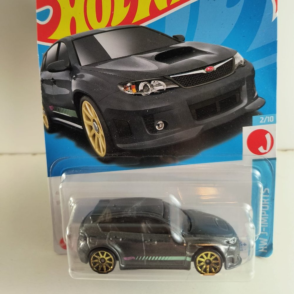 B23 Hot Wheels subaru WRX STI with shipping protector b23